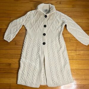 Aran Sweater Market Long Sweater